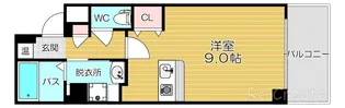 Ysパレス上汐【7階】の間取り