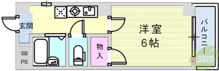 ヒルハイム神戸【2階】の間取り