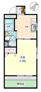 ヴィラ・エッレ【1階】の間取り