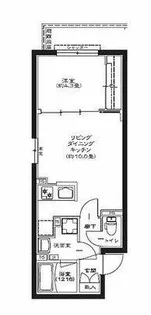 MAXIV CROS板橋【3階】の間取り