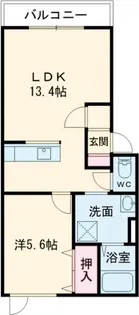 L ua(ルア)【2階】の間取り