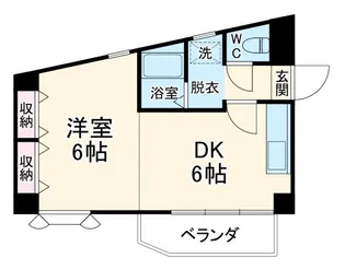 ヒルトップパレス【2階】の間取り