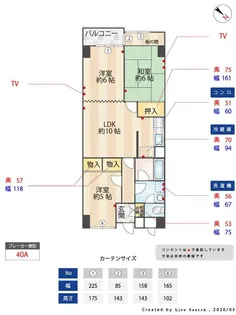 ハイマート西千葉【1階】の間取り