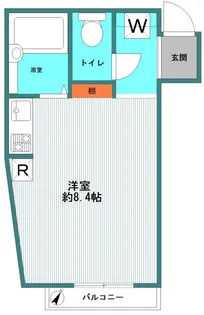 新宿スクエア【2階】の間取り