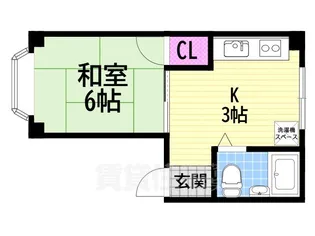 メゾン中村1【1階】の間取り