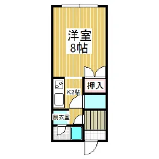 フジパレス【1階】の間取り