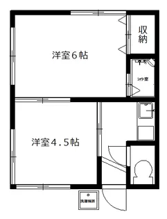 佐久間荘【1階】の間取り