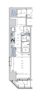 ライジングプレイス亀戸【4階】の間取り