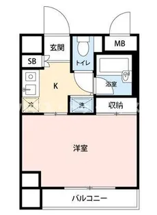 マイナビSTAYミライエ池袋明治通り【7階】の間取り