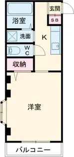 TIMEUP21【3階】の間取り