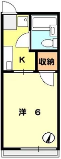 シティハイムコアラ【2階】の間取り