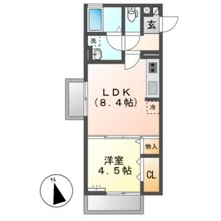 ルポゼ【2階】の間取り