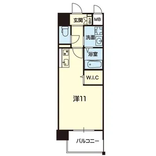 ライズ大津V【3階】の間取り