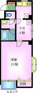 ラ・ビスタ丸の内【3階】の間取り
