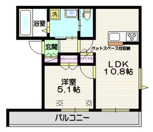 フクジュソウ【3階】の間取り