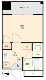 フレンシアノイエ八王子【5階】の間取り