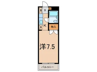 ロワ-ル北千束【3階】の間取り