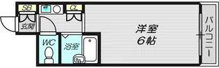 インターナショナル玉造【3階】の間取り