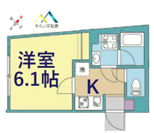 COMFORT YOKOHAMA【5階】の間取り