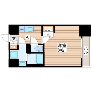 アルク二日町【3階】の間取り