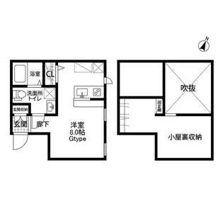 le ciel【2階】の間取り