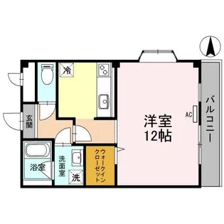 ポワールガーデンII【3階】の間取り