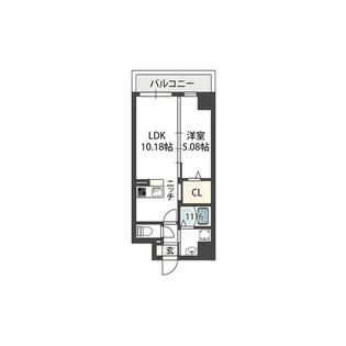 グランパシフィック花園innovation【5階】の間取り