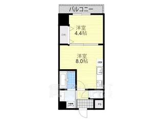 SFIDA森ノ宮【9階】の間取り