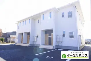 サニーハイツ朝日A棟の外観