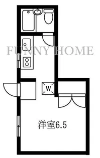 ハイツ池尻【1階】の間取り