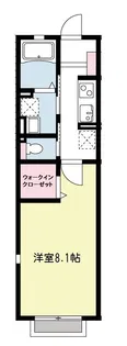 グレンディール【2階】の間取り