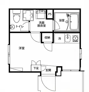 セレッソコート北上野【2階】の間取り
