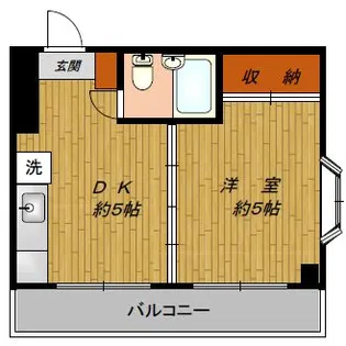 カーサフレスコ【3階】の間取り