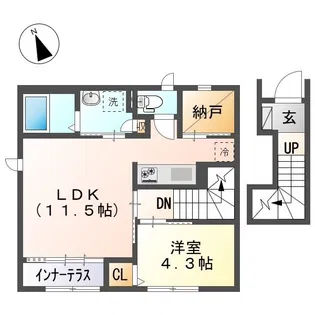 メゾン瑞祥【2階】の間取り