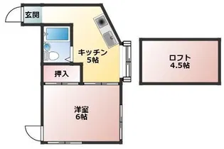 サニーヒルズ南太田【1階】の間取り