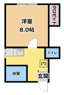シルクハウス【1階】の間取り