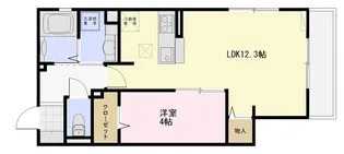パッセロ【1階】の間取り