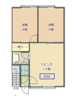 エトワール発寒南【2階】の間取り