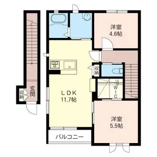 Residence UN【2階】の間取り