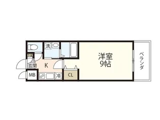 TOR1stBLD.【4階】の間取り