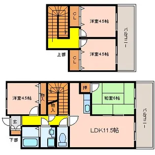 ハイツホロンの間取り
