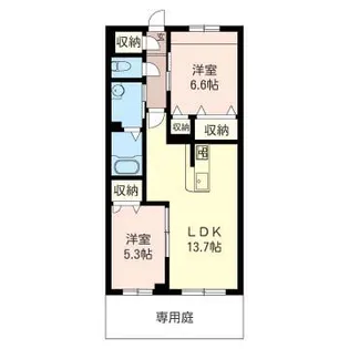 Daisy Ground【3階】の間取り