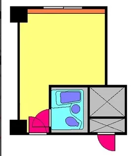 赤坂レジデンシャルホテル【6階】の間取り