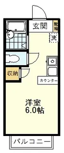 東京都国分寺市戸倉4【アパート】の間取り