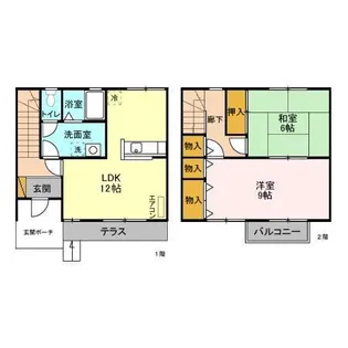 アドラブール Cの間取り