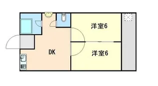 石産マンション【4階】の間取り