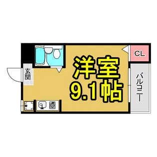 コーポリバージュ【2階】の間取り