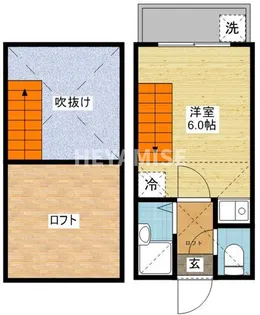 かもめアパート【2階】の間取り