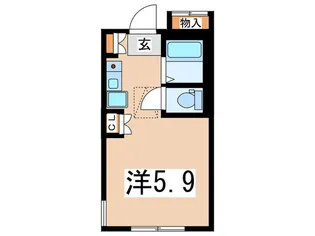 G・Aヒルズ桜ヶ丘B棟【1階】の間取り