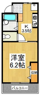 ディアコート2【2階】の間取り